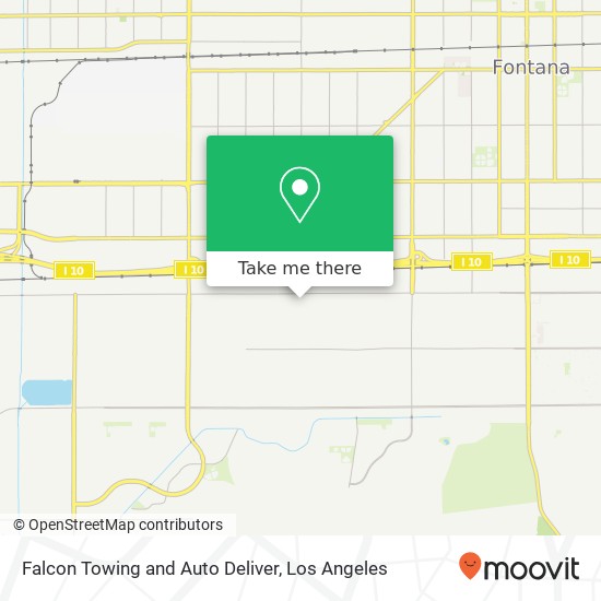 Mapa de Falcon Towing and Auto Deliver