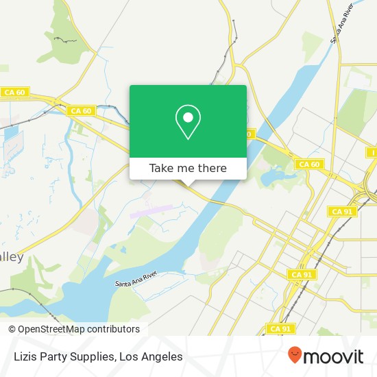 Lizis Party Supplies map