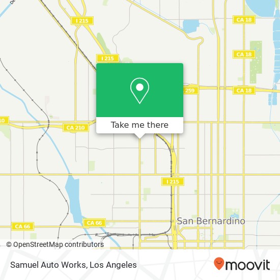 Samuel Auto Works map