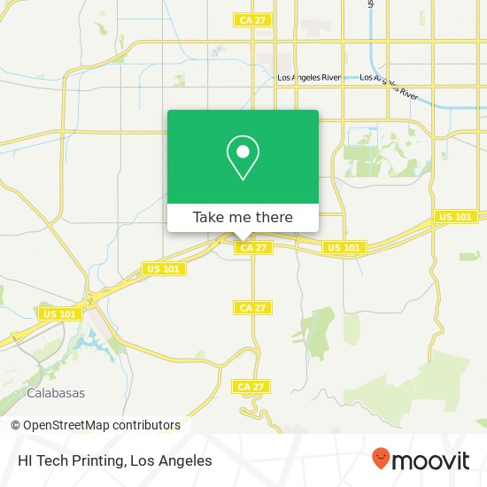 Mapa de HI Tech Printing