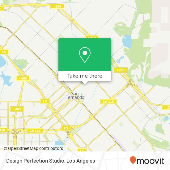 Design Perfection Studio map