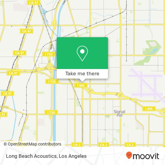 Long Beach Acoustics map