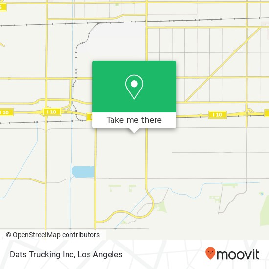 Dats Trucking Inc map