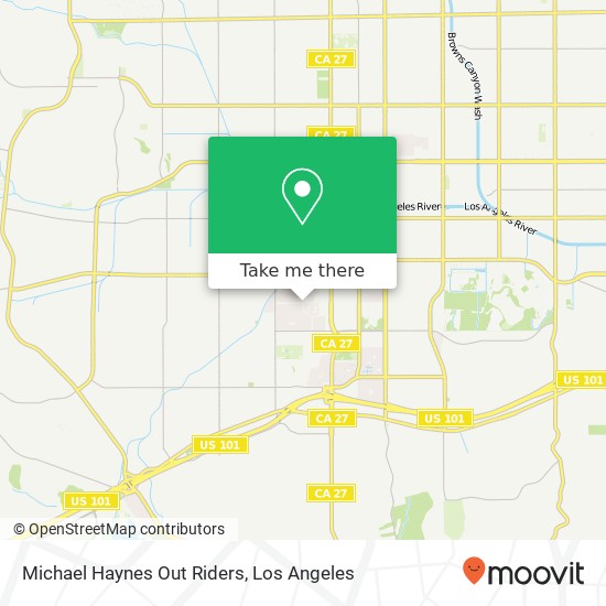 Michael Haynes Out Riders map