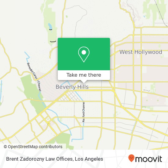 Brent Zadorozny Law Offices map