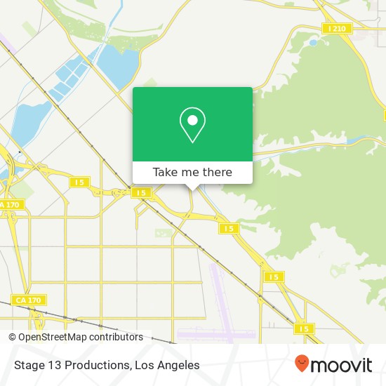 Mapa de Stage 13 Productions