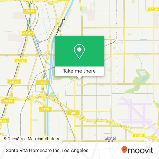Santa Rita Homecare Inc map