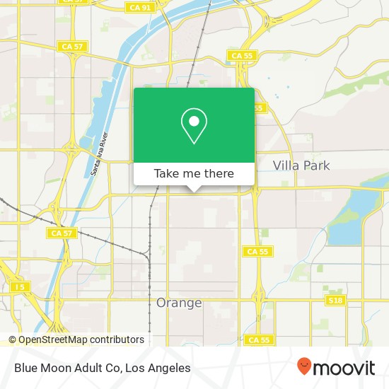 Blue Moon Adult Co map