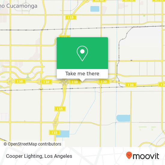 Mapa de Cooper Lighting