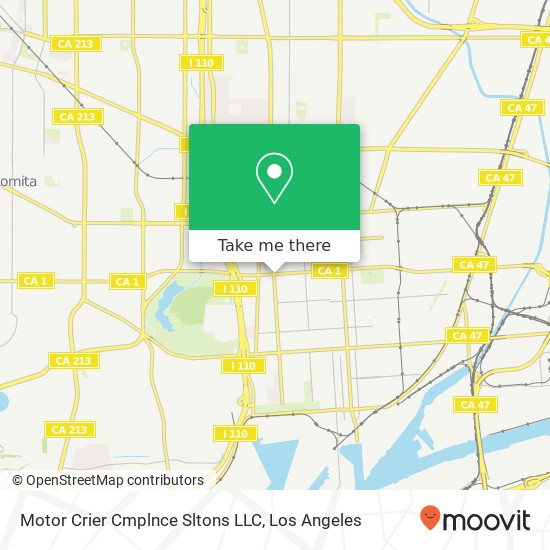 Motor Crier Cmplnce Sltons LLC map