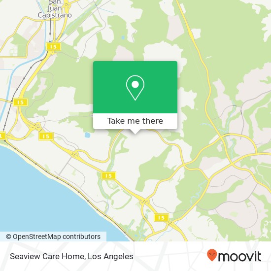 Mapa de Seaview Care Home