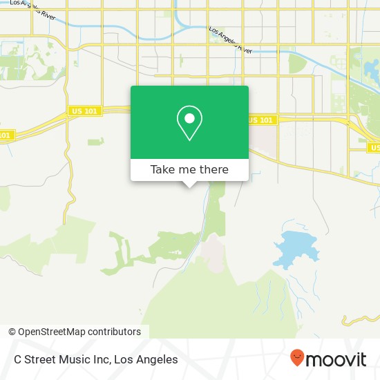 C Street Music Inc map