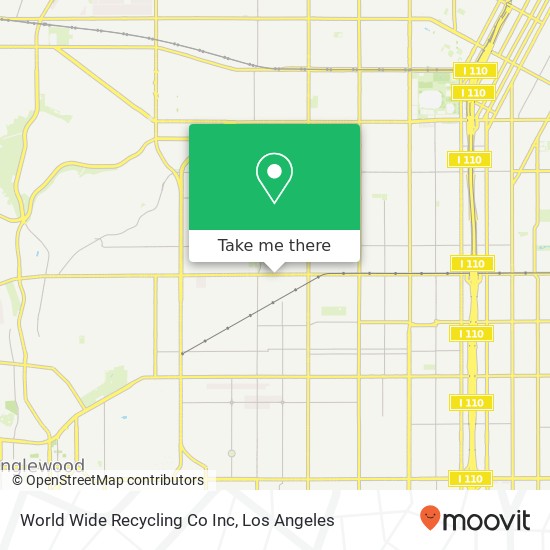 World Wide Recycling Co Inc map