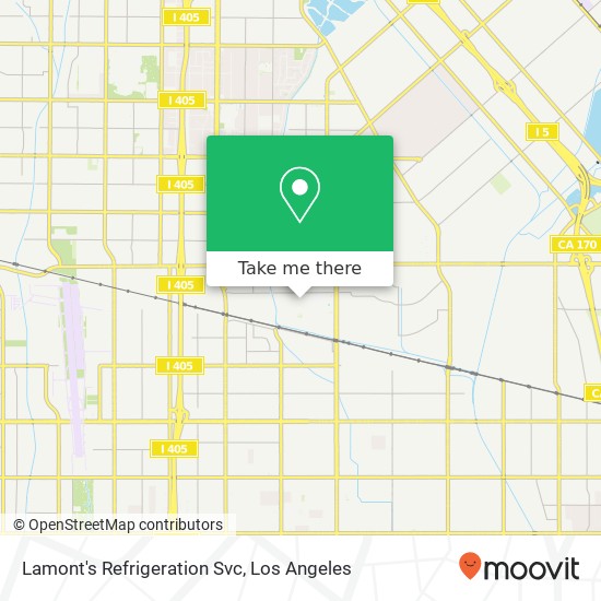 Lamont's Refrigeration Svc map