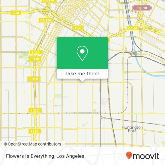 Flowers Is Everything map