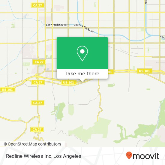 Mapa de Redline Wireless Inc