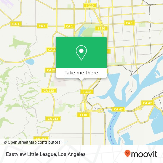 Eastview Little League map