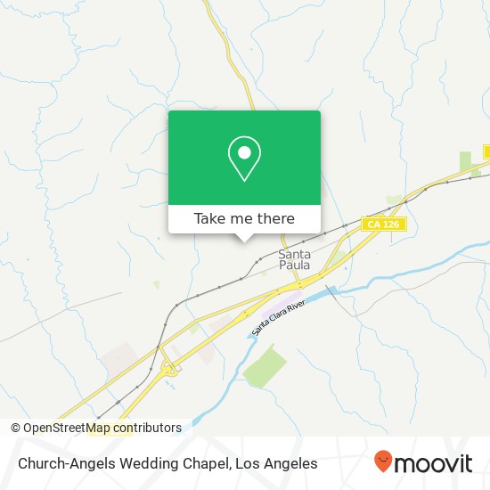 Church-Angels Wedding Chapel map