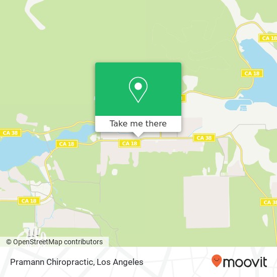 Pramann Chiropractic map