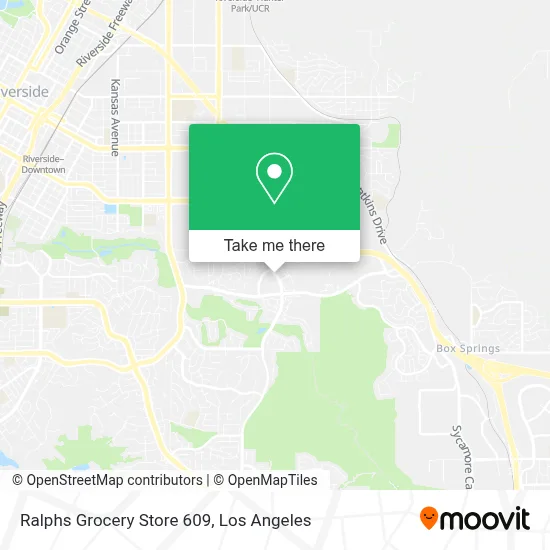 Ralphs Grocery Store 609 map