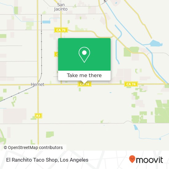 El Ranchito Taco Shop map