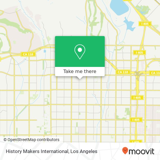 History Makers International map