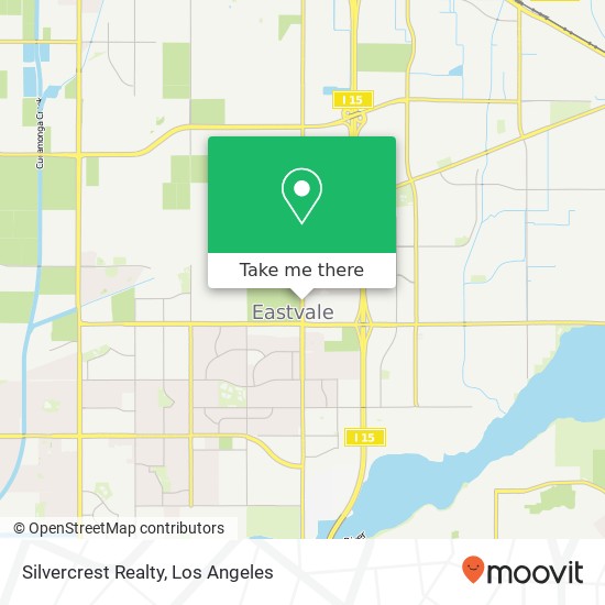 Silvercrest Realty map