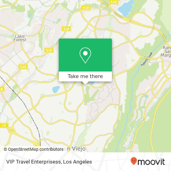 VIP Travel Enterprisess map