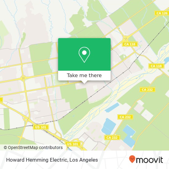 Mapa de Howard Hemming Electric