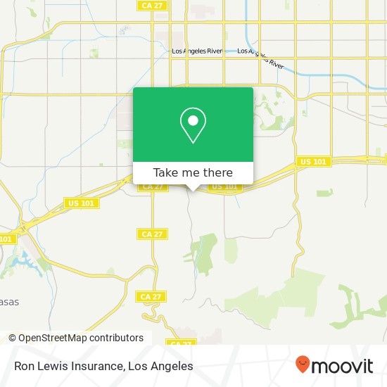 Ron Lewis Insurance map