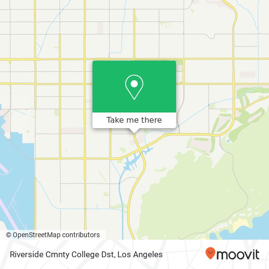 Riverside Cmnty College Dst map