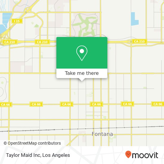 Taylor Maid Inc map