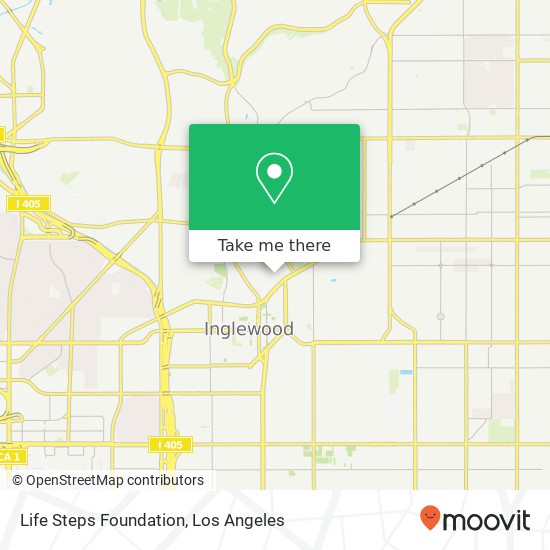 Life Steps Foundation map