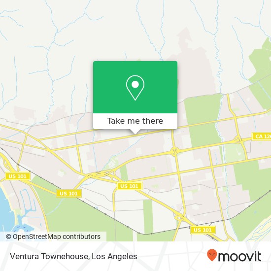 Ventura Townehouse map