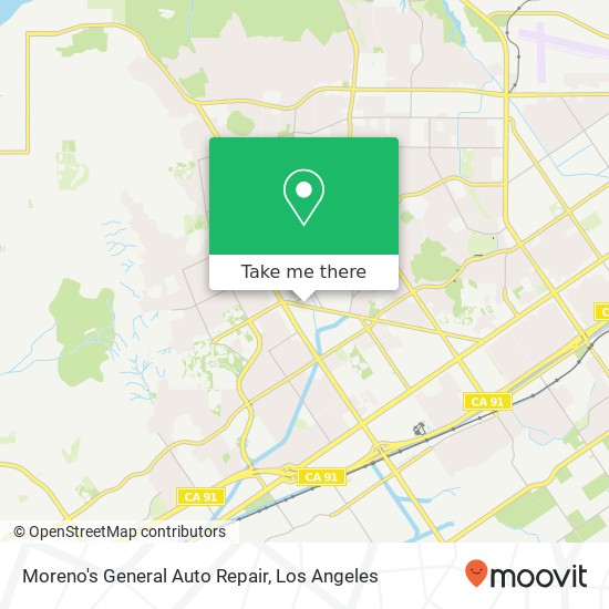 Moreno's General Auto Repair map