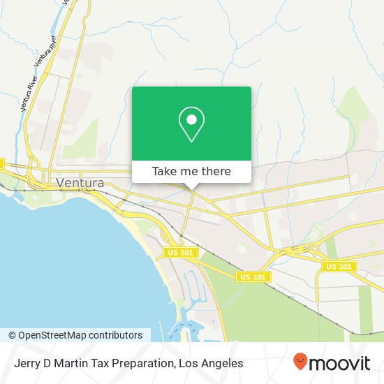 Mapa de Jerry D Martin Tax Preparation