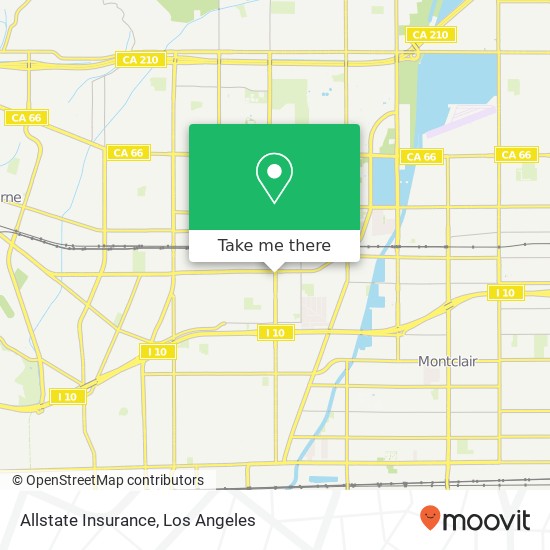 Allstate Insurance map