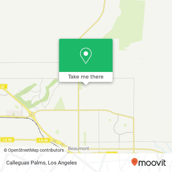 Calleguas Palms map