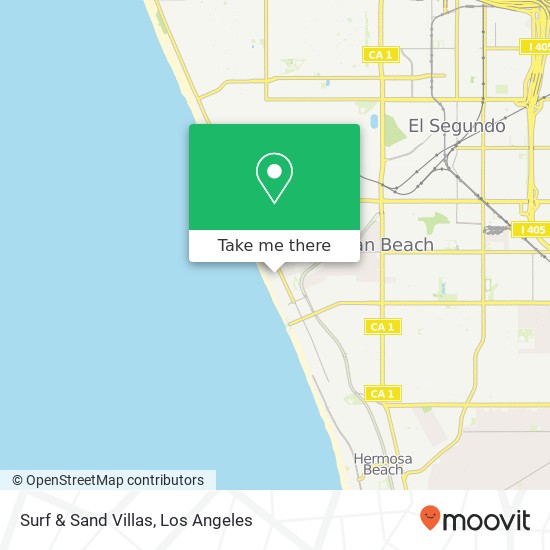 Mapa de Surf & Sand Villas