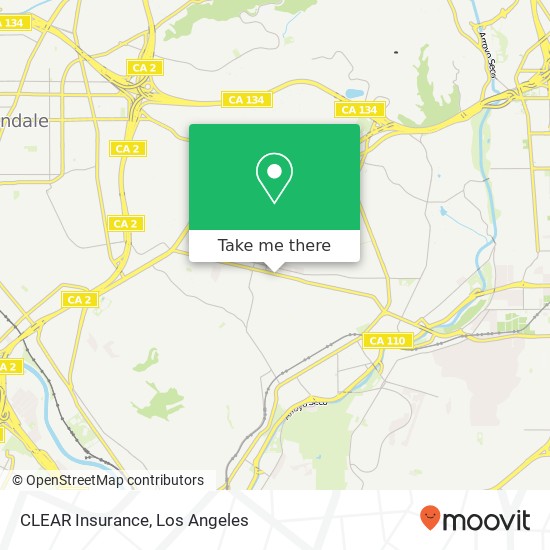 CLEAR Insurance map