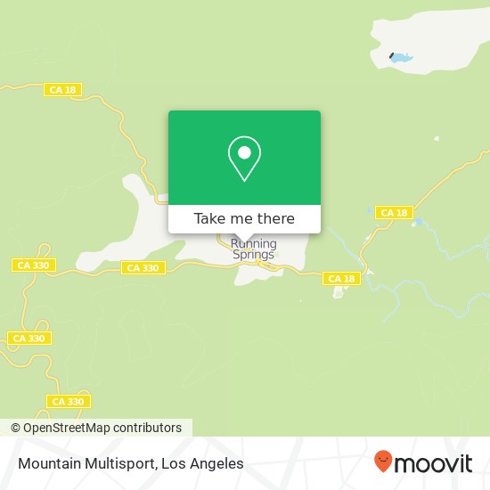 Mountain Multisport map