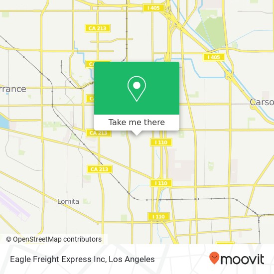 Eagle Freight Express Inc map