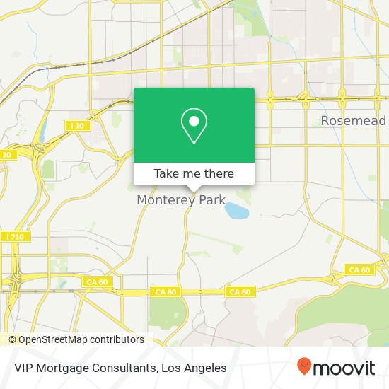 VIP Mortgage Consultants map