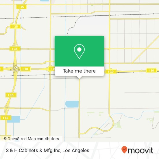 S & H Cabinets & Mfg Inc map