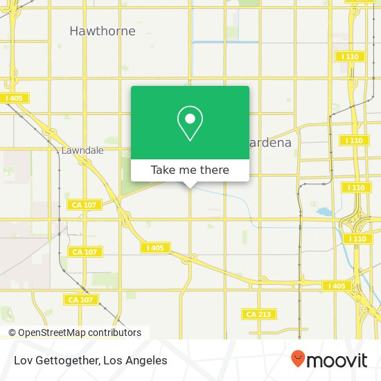 Lov Gettogether map