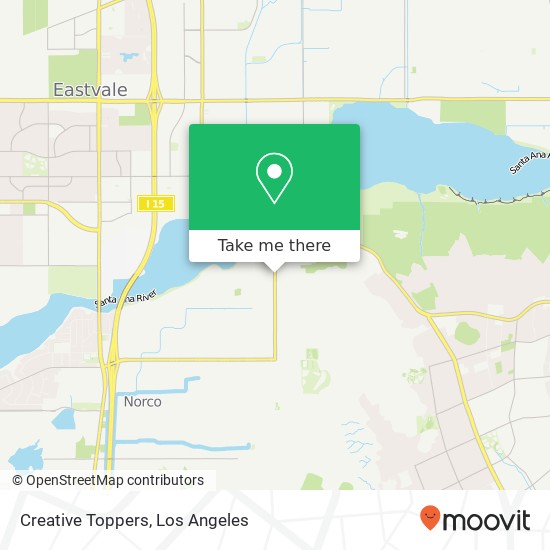 Creative Toppers map