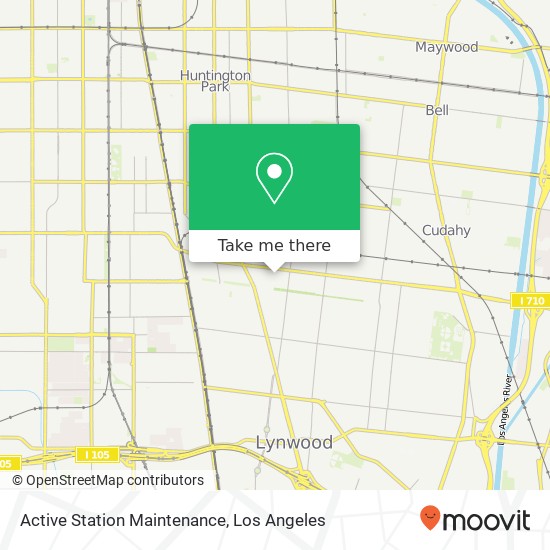 Active Station Maintenance map