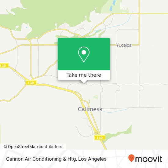 Cannon Air Conditioning & Htg map