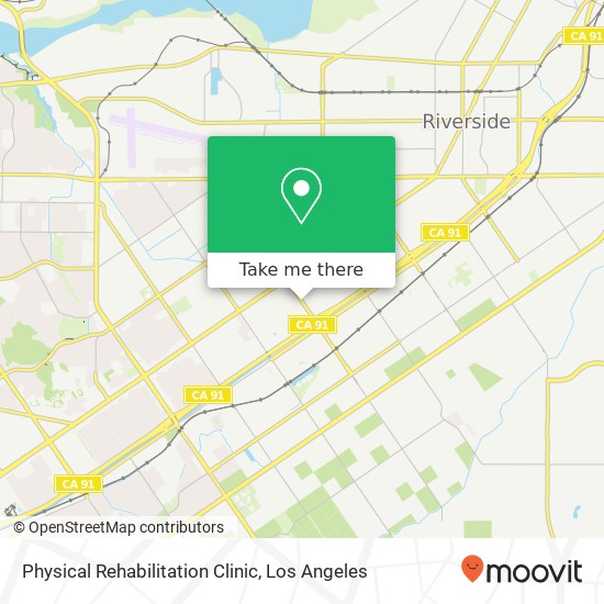 Physical Rehabilitation Clinic map