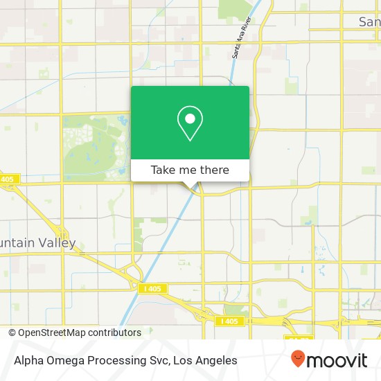 Alpha Omega Processing Svc map